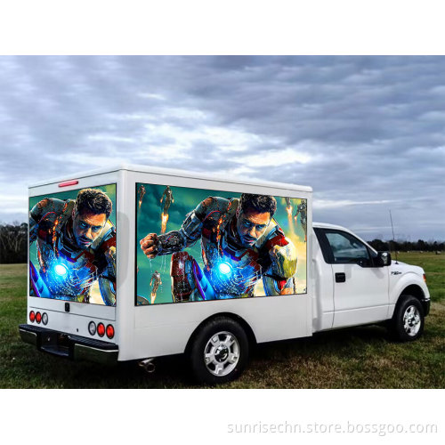 American Hot Sale: Large LED Display Walls for Advertising - P6, P3, P4 LED Truck Billboards and Video Panels
